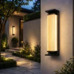 Modern Outdoor Wall Light with Motion Sensor | LED Sconce - Image 5