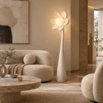Flower Sculpture LED Floor Lamp | Artistic Lighting - Image 4