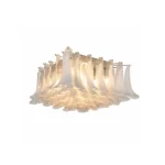 Crystal Wave Glass Ceiling Light – Luxury Artistic Ceiling Lamp