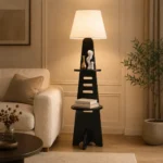 Modern Shelf Floor Lamp with Storage - Image 3