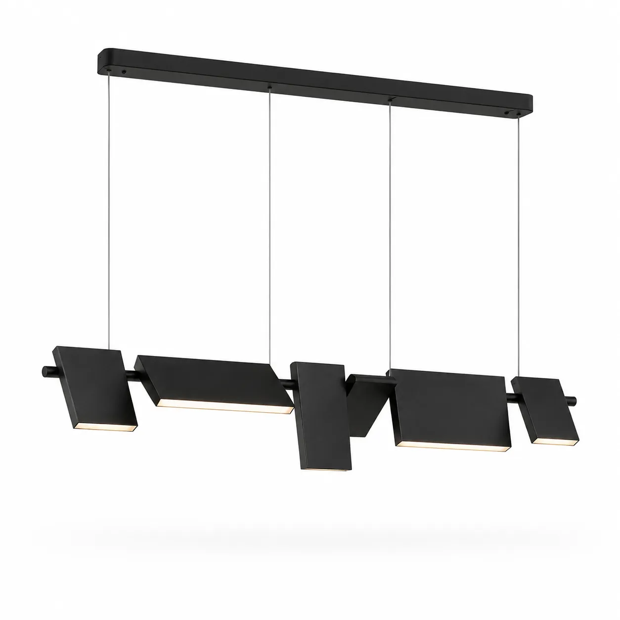 36ff53f7-96d6-4d3a-9f8a-0079aa0074d3_11zon Black Geometric Linear LED Pendant Light - Image 1