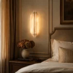 Natural Alabaster Wall Light | Luxury Stone Sconce - Image 3