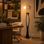 Bubble Muse Sculptural Floor Lamp | Abstract Art Lighting - Image 2