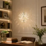 Crystal Blossom LED Pendant Light | Luxury Crystal Fixture - Image 5