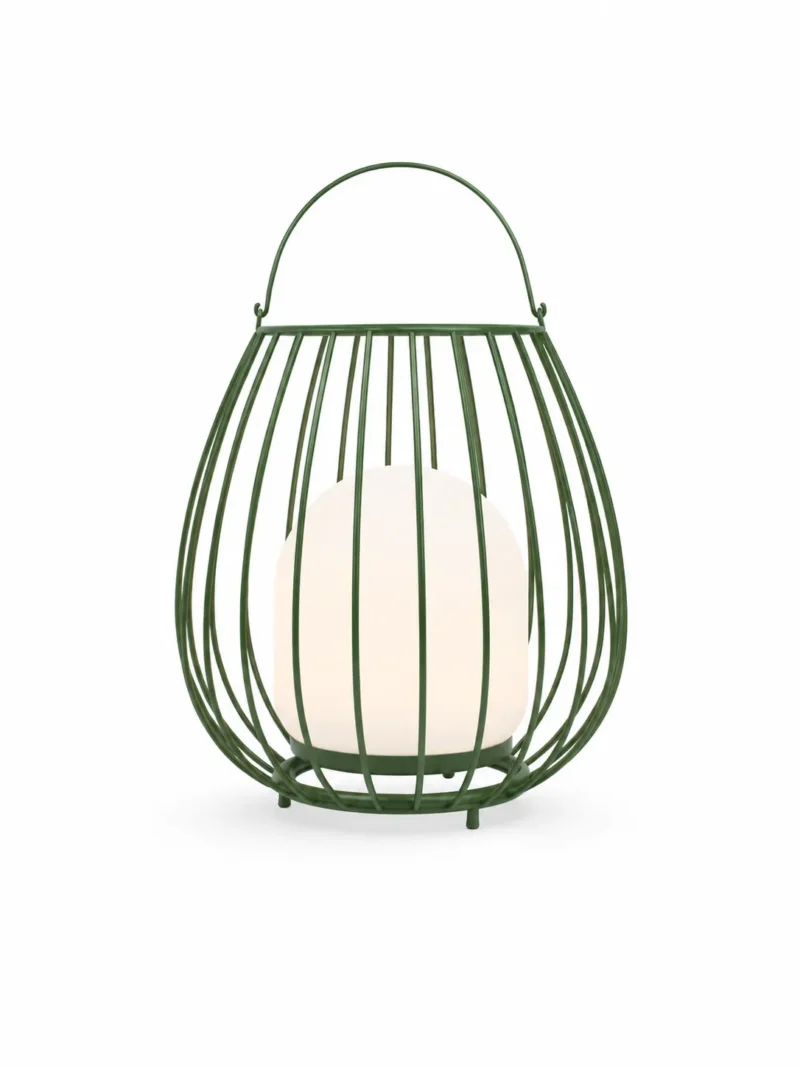 Rechargeable Outdoor Cage Lantern for Patio, Garden and Camping Lighting - Image 6