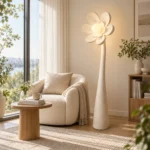 Flower Sculpture LED Floor Lamp | Artistic Lighting - Image 2