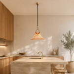 Swirl Pendant Light | Modern Artistic LED Ceiling Lighting Fixture - Image 4