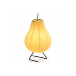 Wabi-Sabi Rattan Table Lamp | Handmade Ambient Light