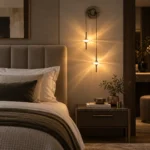 Dual Head LED Wall Light | Starburst Acrylic Sconce - Image 2