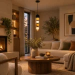 Alabaster Orb Pendant Light | Modern 4-Head LED Ceiling Lighting Fixture - Image 4