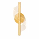 Modern Spiral LED Wall Light | Acrylic Wall Sconce