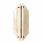 Natural Alabaster Wall Light | Luxury Stone Sconce