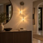 Dual Head LED Wall Light | Starburst Acrylic Sconce - Image 3