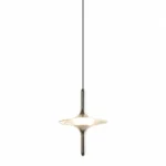 Modern Crystal Pendant Light | Minimalist LED Ceiling Lighting Fixture