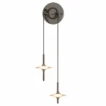 Dual Head LED Wall Light | Starburst Acrylic Sconce