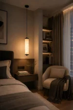 Alabaster Linear Pendant Light | Modern Minimalist LED Ceiling Lamp - Image 2