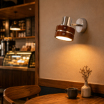 Modern Wood Wall Sconce | Adjustable E27 Spotlight Lamp - Image 5