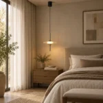 Modern Crystal Pendant Light | Minimalist LED Ceiling Lighting Fixture - Image 3