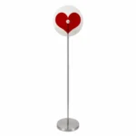 Heart Projection Floor Lamp | Romantic LED Lighting