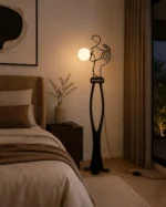 Bubble Muse Sculptural Floor Lamp | Abstract Art Lighting - Image 3