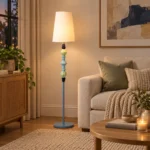 Ceramic Decorative Floor Lamp | Modern Artistic Light - Image 3