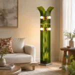 Modern Green Acrylic Floor Lamp | Artistic Lighting - Image 5