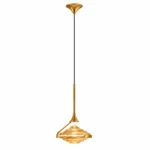 Art Glass Pendant Light | Modern Luxury Gold LED Ceiling Lighting Fixture