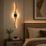 Wave Curve LED Wall Light | Modern Linear Sconce - Image 4