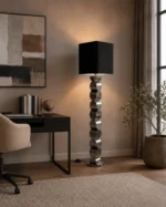Geometric Column Floor Lamp | Modern Luxury Lighting - Image 5