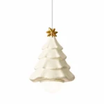 Christmas Tree Resin Pendant Light | Modern LED Fixture