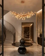 Copper Branch Liuli Glass Chandelier for Luxury Interiors - Image 5