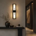 Axis Twin Alabaster Wall Sconce - Image 4