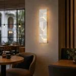 Modern Outdoor Wall Light | Solar LED IP64 Wall Sconce - Image 4