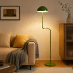 Modern Green Floor Lamp | Nordic Ambient Lighting - Image 4