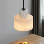 Alabaster Mini Pendant Light | Natural Stone Lighting - Image 3