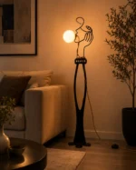 Bubble Muse Sculptural Floor Lamp | Abstract Art Lighting - Image 4