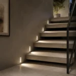 2pcs 3W LED Recessed Stair Light | Hidden Wall Step Lamp - Image 5