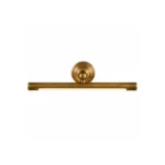 Modern Brass Cylinder LED Vanity Light for Bathroom Mirror