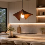 Sculptural Resin Pendant Light | Modern Organic Lighting - Image 3