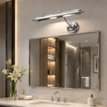 Adjustable Chrome LED Vanity Wall Light for Modern Interiors - Image 3