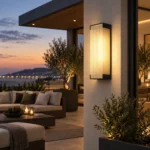 Modern Rectangular Outdoor Wall Light for Architectural Facade - Image 4