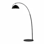 Modern Arc Floor Lamp | Minimalist Carbon Steel Light