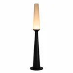 Modern Branch Floor Lamp with Double Fabric Shades