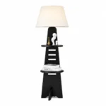 Modern Shelf Floor Lamp with Storage
