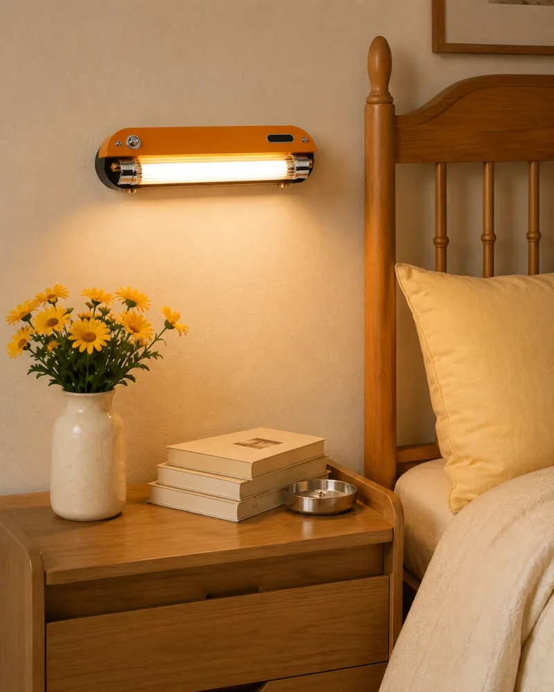 Modern Retro Tube LED Wall Light - Image 2