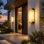 Modern Rectangular Outdoor Wall Light for Architectural Facade - Image 2
