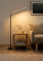Linear LED Floor Lamp | Modern Minimalist Lighting - Image 5