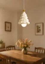 Christmas Tree Resin Pendant Light | Modern LED Fixture - Image 3