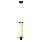 Alabaster Pendant Light | Modern Minimalist LED Hanging Ceiling Lamp