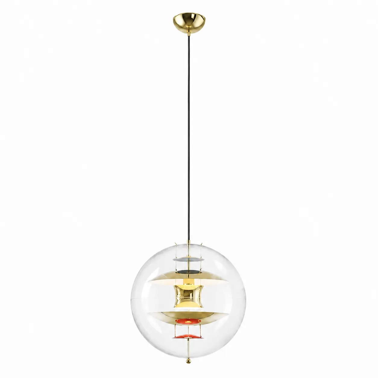 8922b0bd39083eb27eaf41493a3f2c9f_11zon Glass Orb Pendant Light | Modern Luxury Gold LED Ceiling Lighting Fixture - Image 1